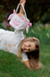 Customizable Pink Petite Pumpkin Tote