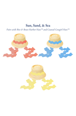 Scalloped Ribbon Set, Sun Sand Sea