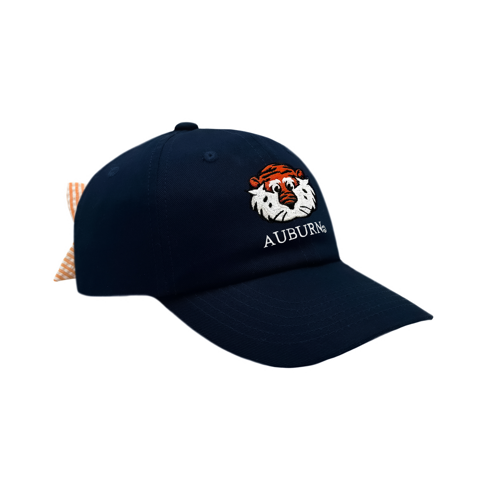 Auburn Tigers Bow Baseball Hat for Baby and Toddler Bits Bows