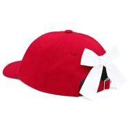 Adult Game Day Bow Baseball Hat