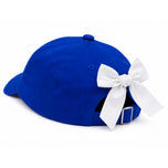 Touch Down Bow Baseball Hat