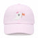Ghost Seersucker Bow Baseball Hat