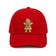 Gingerbread Bow Baseball Hat