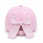 Jack-O-Lantern Bow Baseball Hat