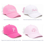 Maisonette Customizable Bow Baseball Hat
