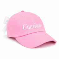 Maisonette Customizable Bow Baseball Hat