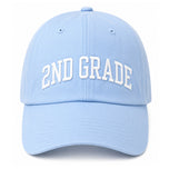 Back-to-School 2nd Grade Baseball Hat