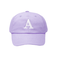 Customizable Bow Baseball Hat in Lavender (Youth)