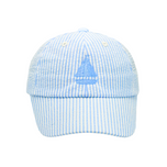 Blue Sailboat Baseball Hat (Baby/Toddler, Youth)