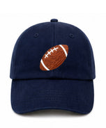 Football Bow Baseball Hat