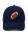 Football Bow Baseball Hat