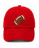 Football Bow Baseball Hat