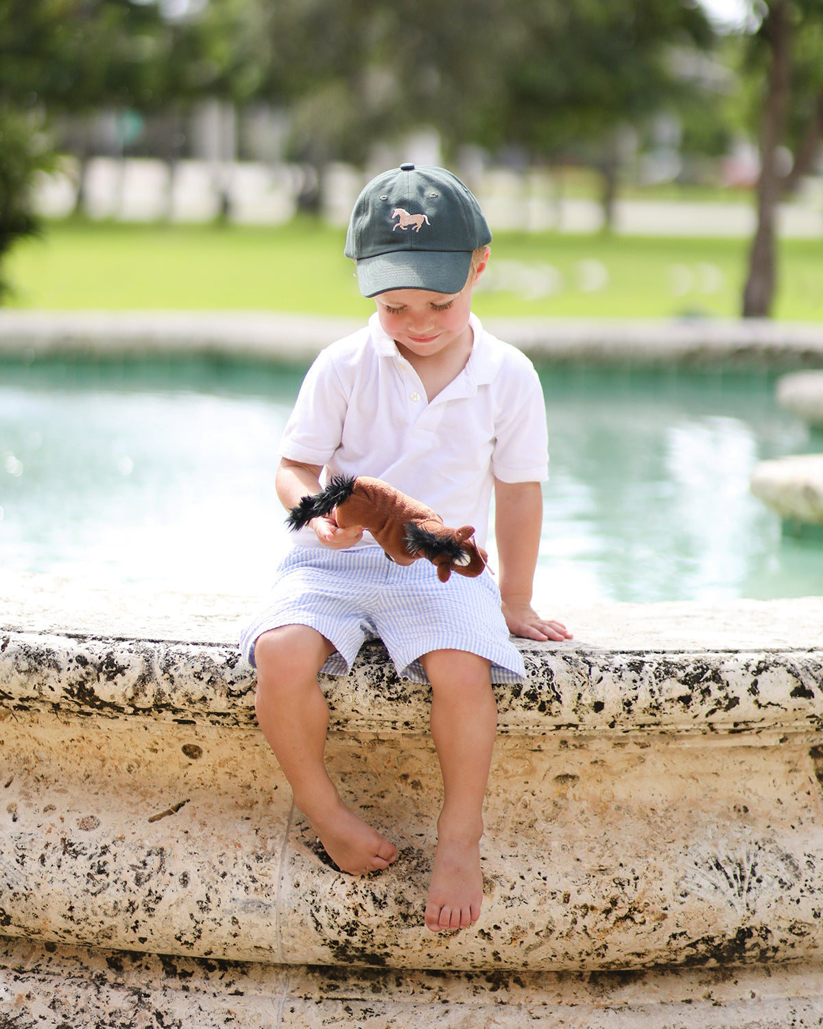 Horse Baseball Hat (Boys)