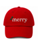 Merry Bow Baseball Hat