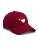 Santa Golf Ball Bow Baseball Hat