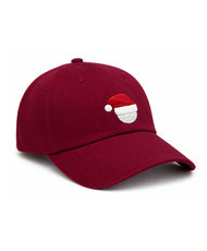 Santa Golf Ball Bow Baseball Hat