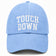 Touch Down Bow Baseball Hat