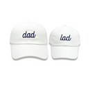 Dad &amp; Lad Baseball Hat Set (Baby &amp; Adult, Youth &amp; Adult)