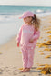 Rainbow Sparkle Bow Baseball Hat (Baby/Toddler, Youth, Junior)