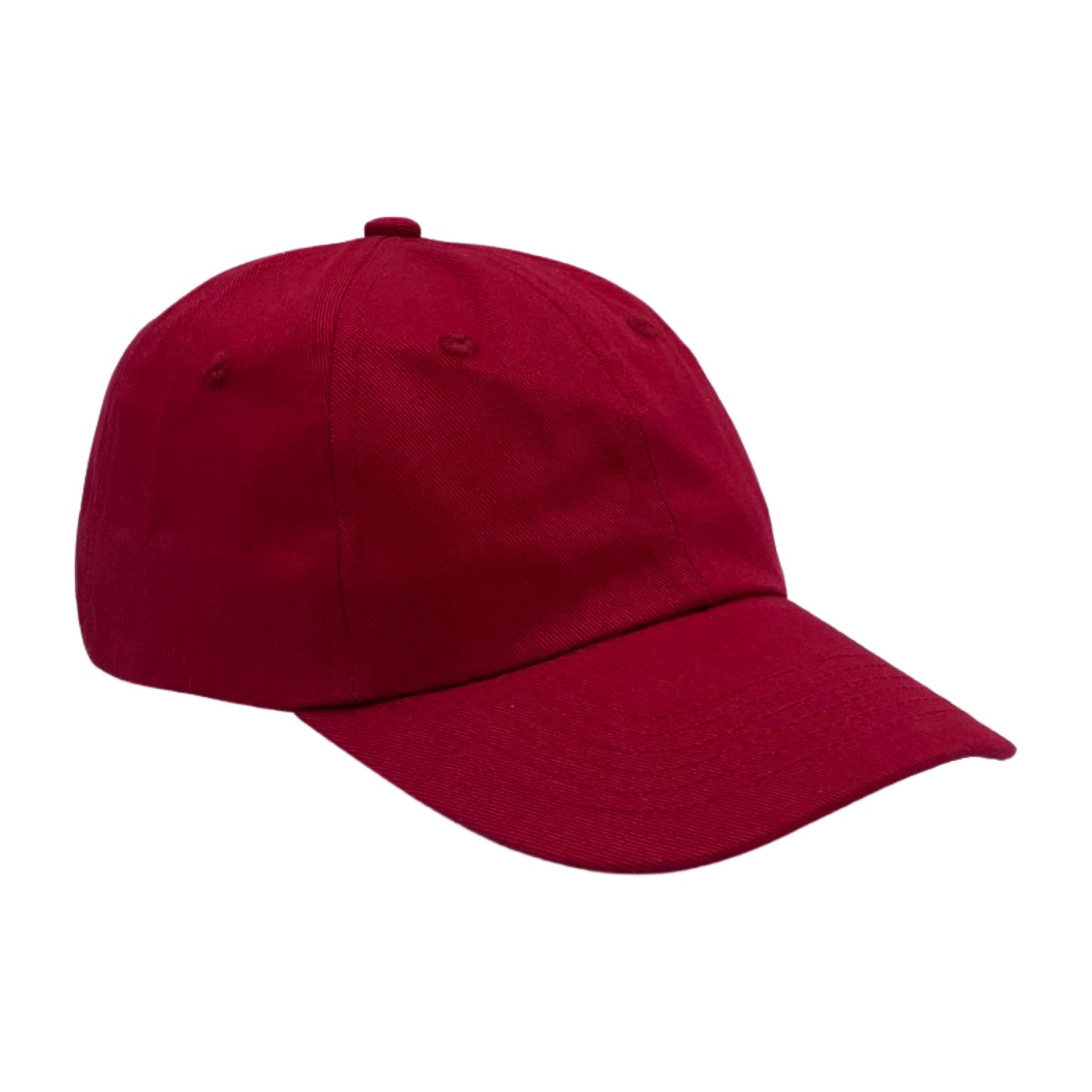 Customizable Baseball Hat in Ruby Red (Adult)