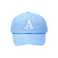 Customizable Bow Baseball Hat in Birdie Blue (Girls)