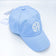 Customizable Bow Baseball Hat in Blue (Youth)