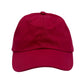 Customizable Bow Baseball Hat in Ruby Red (Women)