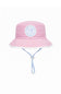 Coastal Crest Bucket Hat, Pink