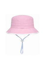 Coastal Crest Bucket Hat, Pink