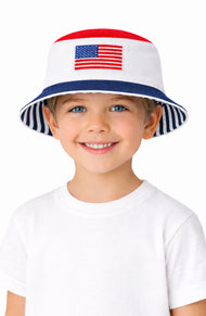 American Flag Bucket Hat