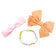 Pumpkin Bows & Bracelet Gift Set