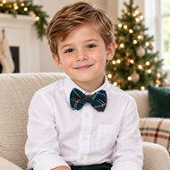 Plaid Bow Tie in Tilly Tartan