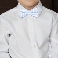 Seersucker Bow Tie