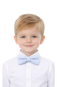 Seersucker Bow Tie