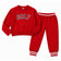 Plaid Golf Sweatshirt & Jogger Set