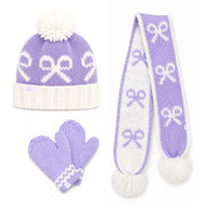 Bows Knit Accessories Bundle