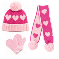 Hearts Knit Accessories Bundle