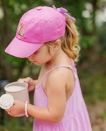 Cowgirl Boot Bow Baseball Hat (Baby, Youth)