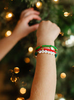 Holiday Hearts Bracelets, Set of 3 (Girls)