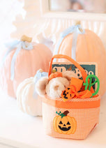 Jack-O-Lantern Hair Bow