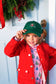Santa Golf Cart Baseball Hat (Baby-Adult)