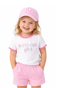 Birthday Milestone Bow Baseball Hat