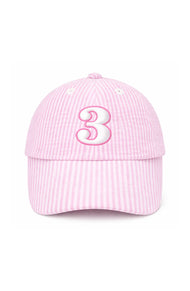 Birthday Milestone Bow Baseball Hats