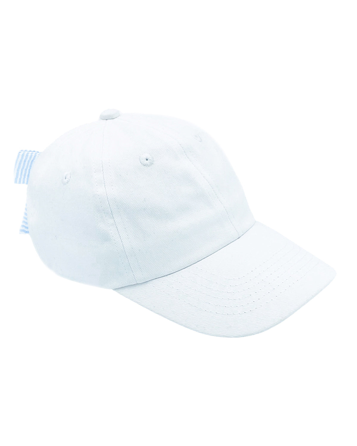 Customizable Bow Baseball Hat in Winnie White (Women)