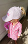 Candy Hearts Bow Baseball Hat (Baby/Toddler, Youth)