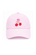 Cherry Azalea Bow Baseball Hat