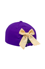 Officially Licensed Clemson Tigers Bow Baseball Hat (Baby/Toddler)