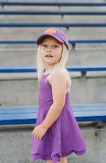 Officially Licensed Clemson Tigers Bow Baseball Hat (Baby/Toddler)