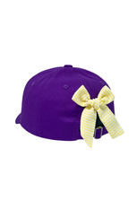 Officially Licensed LSU Tigers Bow Baseball Hat (Youth)