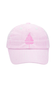Pink Sailboat Bow Baseball Hat (Baby/Toddler, Youth)